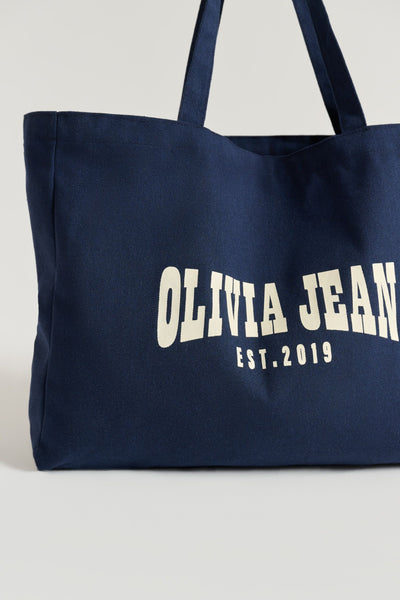 Leisure (Navy) Tote Bag