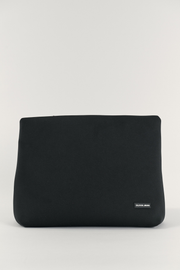 Stevie (Black) Neoprene Tote - With Zip Closure