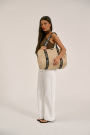 Fenix (Coral Sand) Duffle Neoprene Bag- With Zip Closure