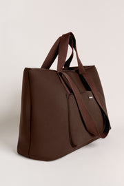 Rover (Chocolate) XL Neoprene Tote - With Zip Closure (PRE-ORDER)