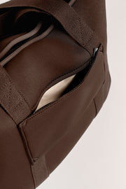 Rover (Chocolate) XL Neoprene Tote - With Zip Closure (PRE-ORDER)
