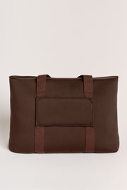 Rover (Chocolate) XL Neoprene Tote - With Zip Closure (PRE-ORDER)