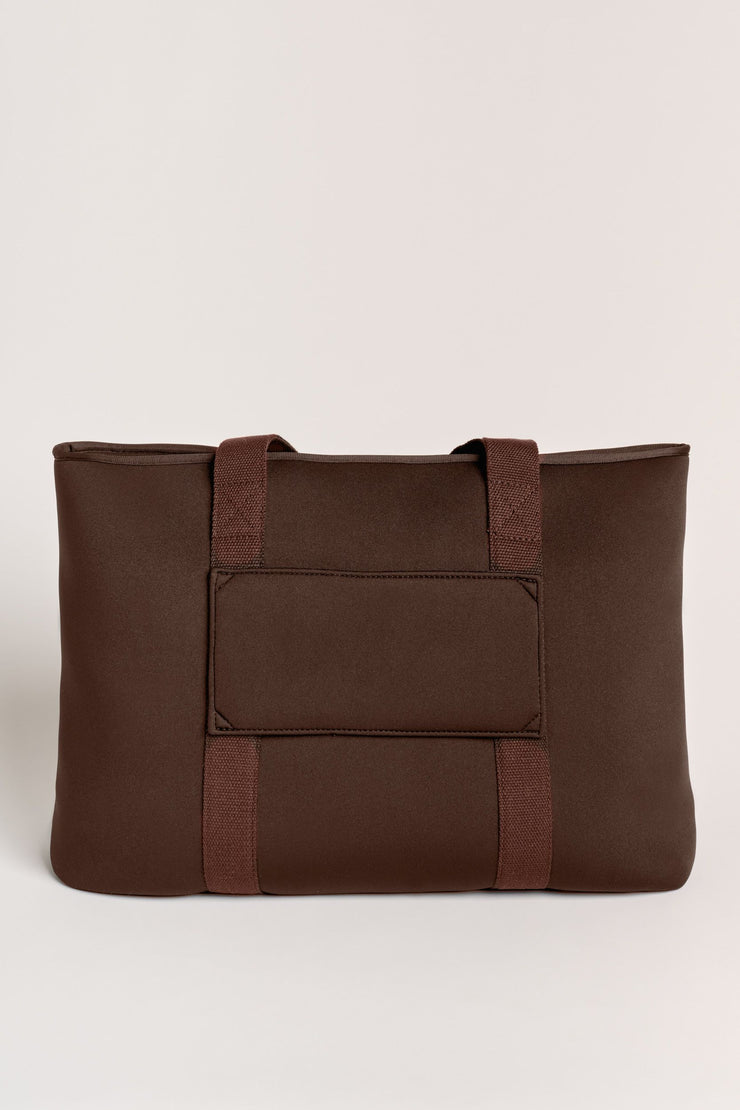 Rover (Chocolate) XL Neoprene Tote - With Zip Closure (PRE-ORDER)