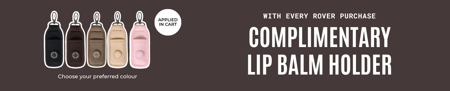 Desktop banner