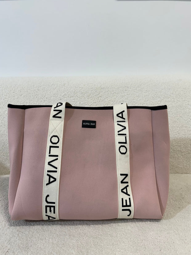 Dusty Pink Neoprene Bag (SAMPLE)