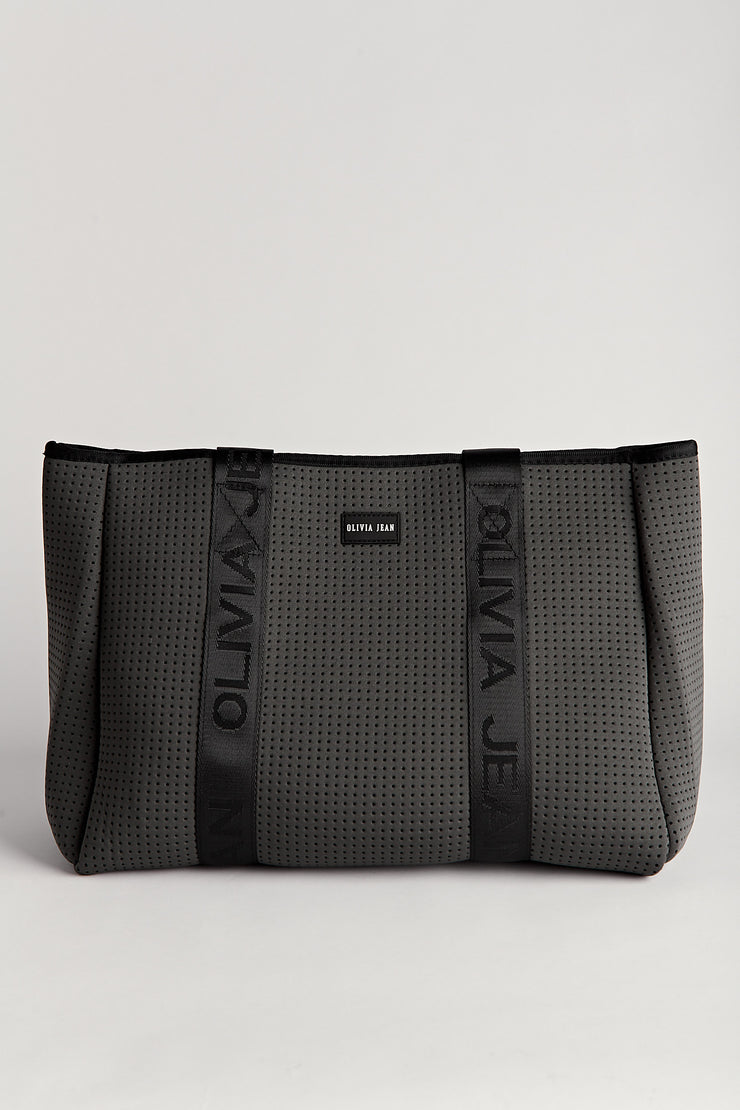 Olivia Jean (Steel Grey) Signature Neoprene Bag