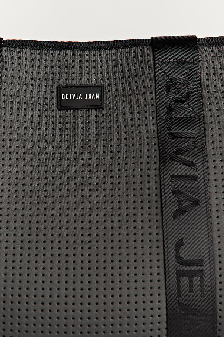 Olivia Jean (Steel Grey) Signature Neoprene Bag