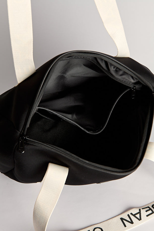 Holiday (Black) Weekender Neoprene Bag- With Zip Closure