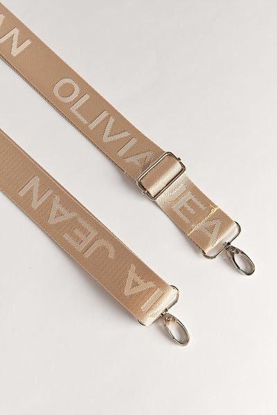 Beige Crossbody Strap